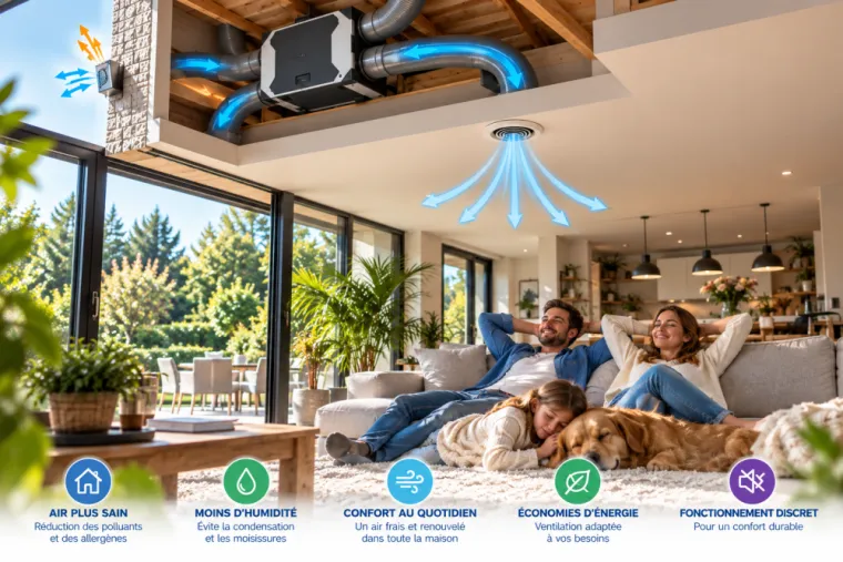 VMC : pourquoi est-elle indispensable pour une maison saine et confortable ?, Marines, ATEL SOLUTIONS