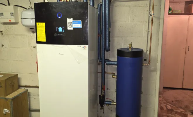 Remplacement d’une chaudière gaz par une pompe à chaleur Daikin à Meulan-en-Yvelines (78250), Marines, ATEL SOLUTIONS